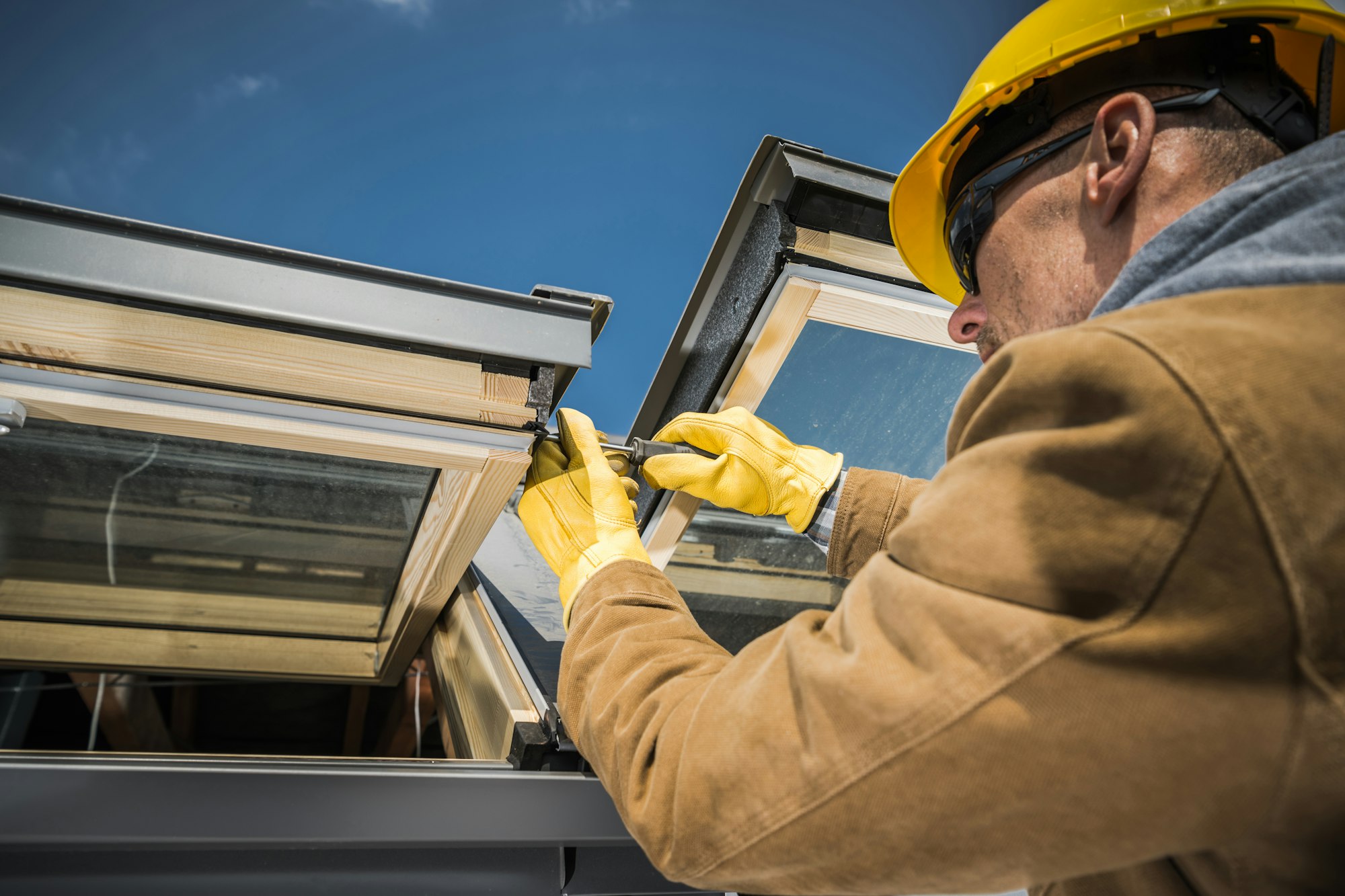 Dachfenster-Reparatur
